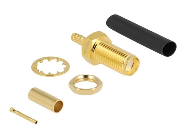 Delock - Antennekontakt - SMA (R) - 8 mm - RG-174/RG-316