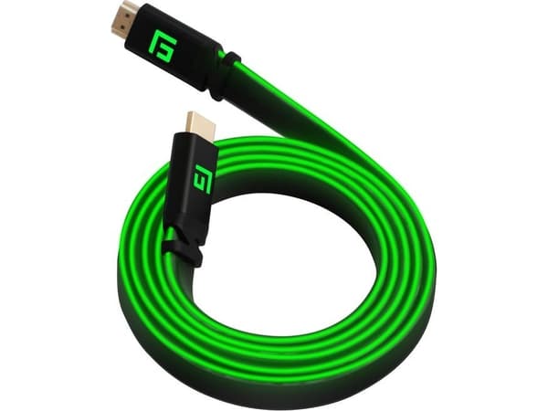 Kabel TRITON Floating Grip FG-HDMILED-150-Grønn kabel HDMI 1,5 m HDMI Type A (Standard) Svart