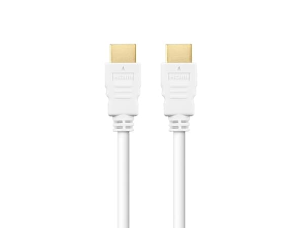 HDMI-kabel Ha-Ha Hvit 5,0m