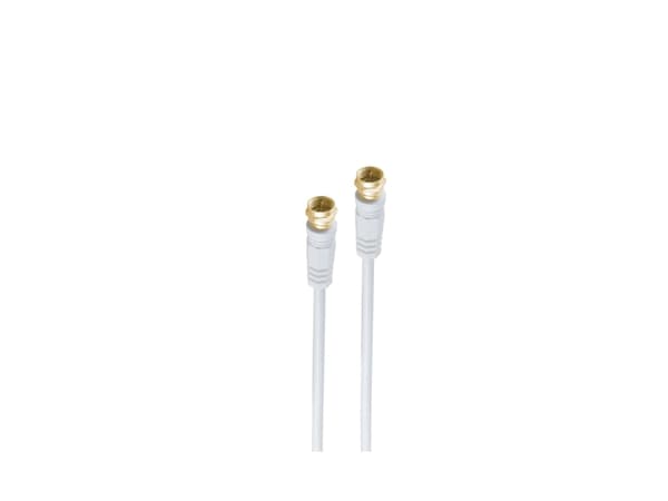 shiverpeaks BS80095-G-128CP Koaksialkabel 5 m F Weiß (BS80095-G-128CP)