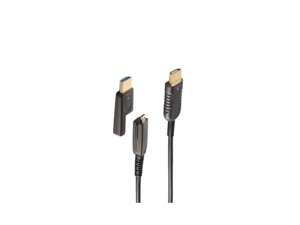 shiverpeaks BS30-02755, 75 m, HDMI Type A (Standard), HDMI Type D (Micro), 3D, 17 819 Gbit/sek., Sort