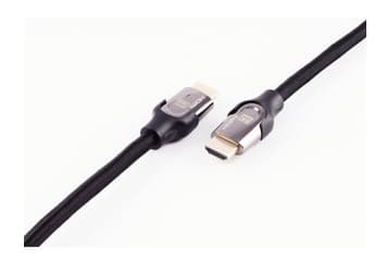 shiverpeaks BS20-05025, 1 m, HDMI Type A (Standard), HDMI Type A (Standard), 48 Gbit/sek., Svart