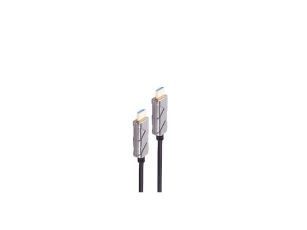 shiverpeaks BS30-55085, 15 m, HDMI Typ A (standard), HDMI Typ A (standard), 3D kompatibilitet, 48 Gbit/s, Svart