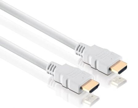 Tecline 3,0 m HDMI - HDMI, 3 m, HDMI Type A (Standard), HDMI Type A (Standard), 3D, Hvit