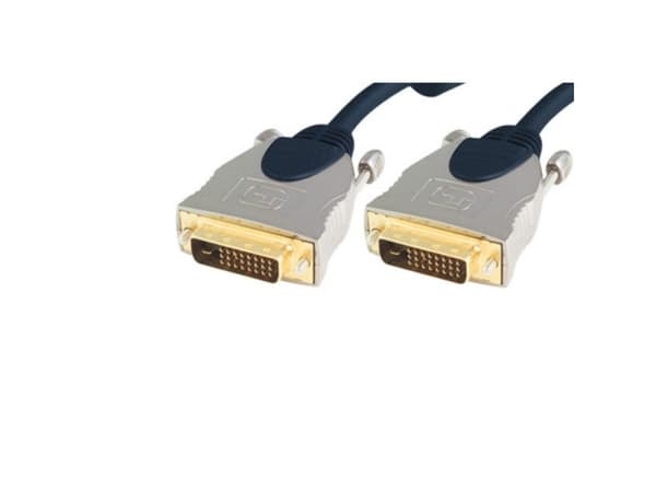 shiverpeaks sp-PROFESSIONAL, 2 m, DVI-D, DVI-D, Hankjønn, Hankjønn, Blå, Kromfarget