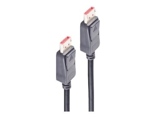 shiverpeaks Basic-S, 2 m, DisplayPort, DisplayPort, Hanstik, Hanstik, Hanstik, 7680 x 4320 pikseliä