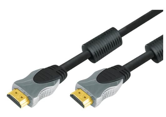 Tecline 10m HDMI m/m, 10 m, HDMI Typ A (standard), HDMI Typ A (standard), 4096 x 2160 pixlar, 3D kompatibilitet, Svart