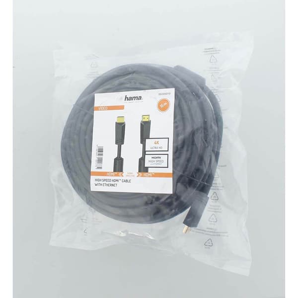 Hama HDMI Kabel High Speed 4K 18 Gbit/s 15.0m Gull