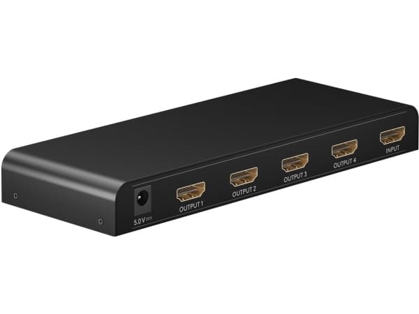 Goobay HDMI™ Splitter 1 til 4 (4K @ 30 Hz) (58482)