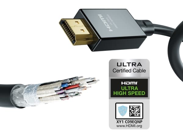 Inakustik liitäntä-/liitäntäkaapeli, a) 1x HDMI-pistokkeesta, b) 1x HDMI-pistokkeeseen, 3 metriä, kolme (00324630)