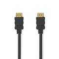 Miniatyrbild 2 av 4: Nedis High Speed ​​HDMI ™ kabel med Ethernet | HDMI™ Kontakt | HDMI™ Kontakt | 4K@30Hz | ARC | 10.2 Gbps | 1.00 m | Rund | PVC | Svart | Label