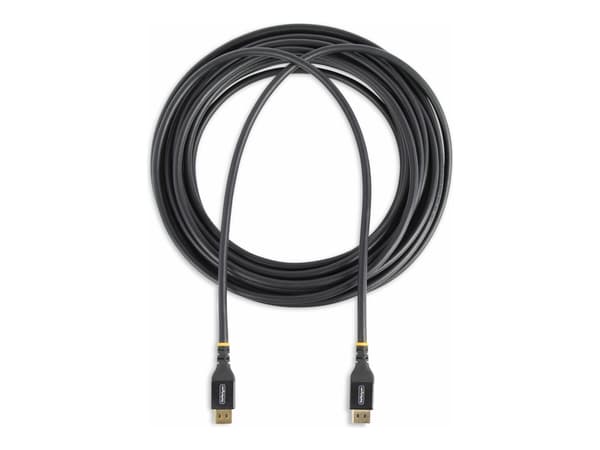 StarTech.com 33ft (10m) VESA-sertifioitu aktiivinen DisplayPort 1.4 kaapeli, DP8K w/HBR3/HDR10/MST/DSC 1.2/HDCP 2.2, 8K 60Hz, 4K 120Hz Video - Aktiiv
