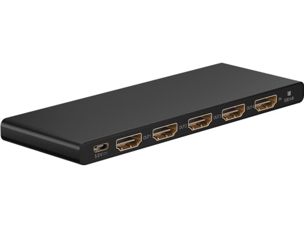 Goobay HDMI™ Splitter 1 til 4 (4K @ 60 Hz) (58483)
