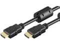 Miniatyrbild 1 av 5: Goobay 61300, 1,5 m, HDMI Typ A (standard), HDMI Typ A (standard), 3D kompatibilitet, 18 Gbit/s, Svart