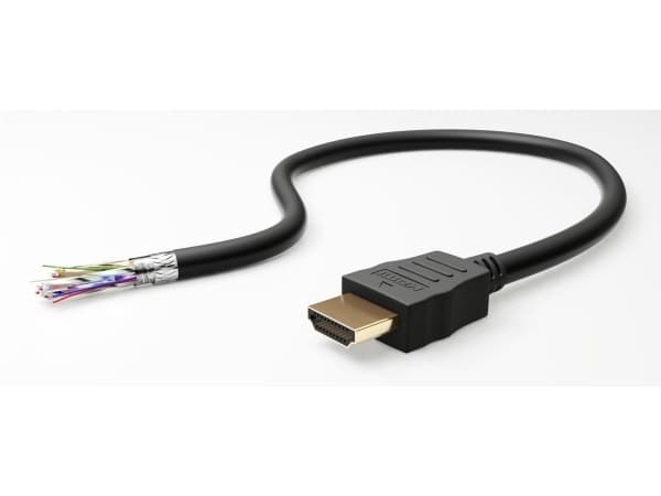 Goobay 60626, 10 m, HDMI Typ A (standard), HDMI Typ A (standard), 3D kompatibilitet, 18 Gbit/s, Svart