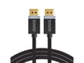 Miniatyrbilde 1 av 5: Savio CL-176, 3 m, DisplayPort, DisplayPort, Hankjønn, Hankjønn, 7680 x 4320 piksler