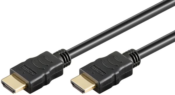 Goobay Ultrahøyhastighets HDMI™-kabel med Ethernet HDMI™-kontakt (type A) > HDMI™-kontakt (type A), 1,5 m