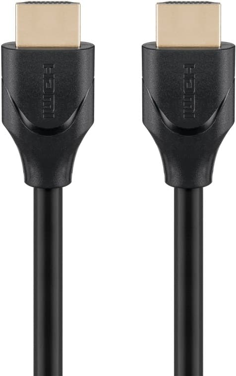 Goobay Ultrahøjhastigheds HDMI™-kabel med Ethernet HDMI™ stik (type A) > HDMI™ stik (type A), 2 m