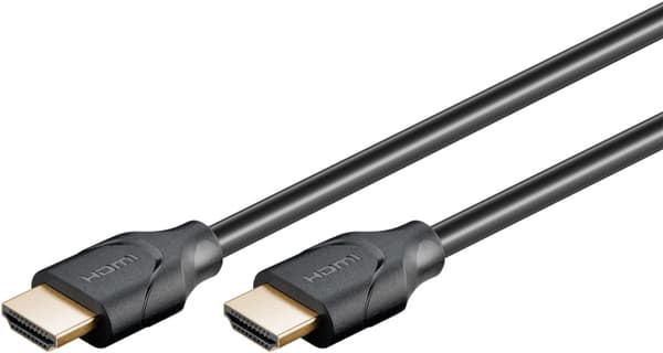 Goobay Ultrahøjhastigheds HDMI™-kabel med Ethernet HDMI™ stik (type A) > HDMI™ stik (type A), 2 m