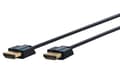 Miniatyrbillede 1 af 10: ClickTronic Ultra-Slim Højhastigheds HDMI™-kabel med Ethernet Premium-kabel | 1x HDMI™-stik  1x HDMI™-stik | 0,5 m | UHD 4K @ 60 Hz