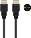 Miniatyrbillede 4 af 10: Goobay Højhastigheds HDMI™-kabel med Ethernet HDMI™ stik (type A) > HDMI™-hanstik (type A), 1 m