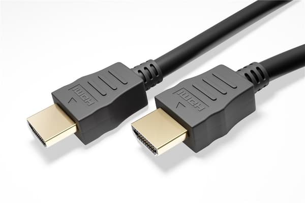 Goobay Højhastigheds HDMI™-kabel med Ethernet HDMI™ stik (type A) > HDMI™-hanstik (type A), 1 m