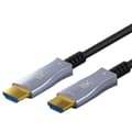 Miniatyrbilde 1 av 8: Goobay Ultrahøyhastighets optisk hybrid HDMI™-kabel med Ethernet (AOC) høyhastighetskabel, 8K @ 60 Hz/ 4K @ 120 Hz, for lange overføringsavstander, 10