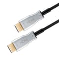 Miniatyrbild 2 av 10: Goobay Optisk hybrid höghastighets HDMI™-kabel med Ethernet (AOC) Höghastighetskabel, 4K @ 60 Hz, för långa överföringsavstånd, 100 m
