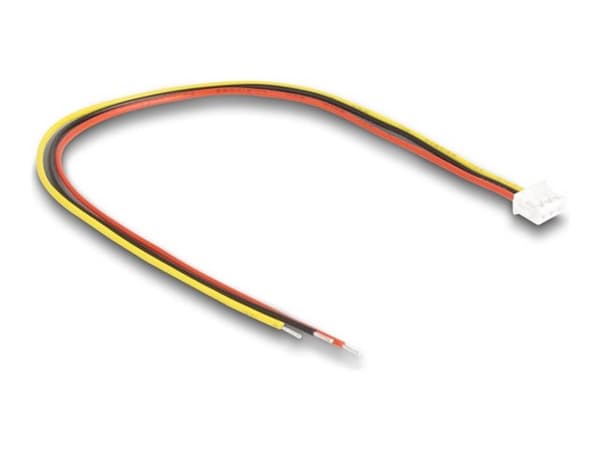 Delock - Datakabel - 3-polig kontakt (1,5 mm delning) (hun) till uisolerad ledning - 10 cm