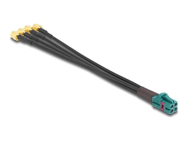 Delock - Antennekabel - mini FAKRA Z connector (hann) til SMA (P) - 20 cm - RAL 5021, vannblå