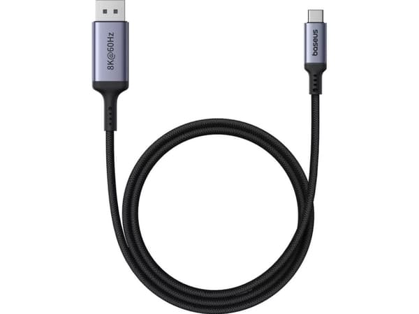 Baseus B0063370D111-00, 1,5 m, Mini DisplayPort, USB Type-C, Hankoppling, Hankoppling, 7680 x 4320 pixlar