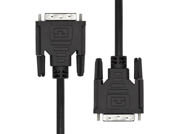 ProXtend - DVI-kabel - enkeltlenke - DVI-D (hann) til DVI-D (hann) - 3 m - tommelskruer, 1920 x 1200 (WUXGA)-støtte, 1080p støtte 60 Hz - svart