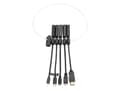Miniatyrbilde 3 av 5: Modulært sett med HDMI-adaptere DELTACO, USB-C, mDP, DP, Mini, Micro, svart / HDMI-AR10 / 1902496