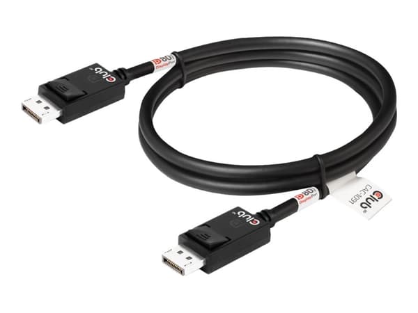 CLUB3D CAC-1091, 1,2 m, DisplayPort, DisplayPort, Uros, Uros, 10328 x 7760 pikseliä