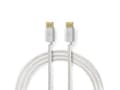 Miniatyrbild 1 av 5: Nedis CCTB37014AL20, 2 m, DisplayPort, DisplayPort, Hankoppling, Hankoppling, Silver