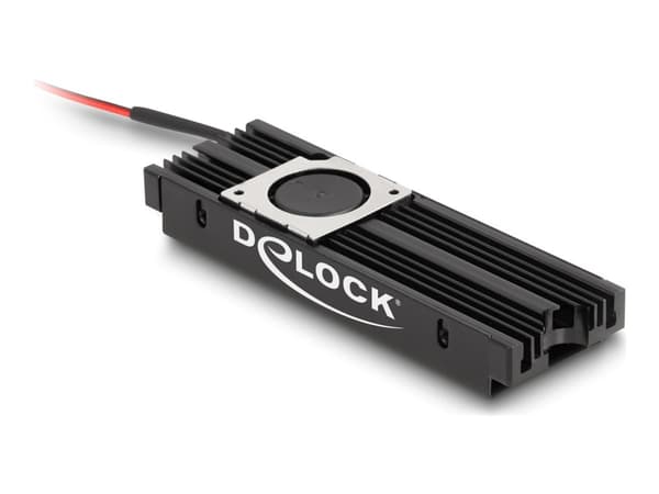 Delock - Fasttilstands-drevvarmelegeme - SATA - svart