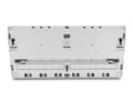 Miniatyrbilde 5 av 5: Delock - Koblingspanel - veggmonterbar, monterbar under bordet - CAT 6a - STP - RJ-45 X 12, LSA X 12 - grå
