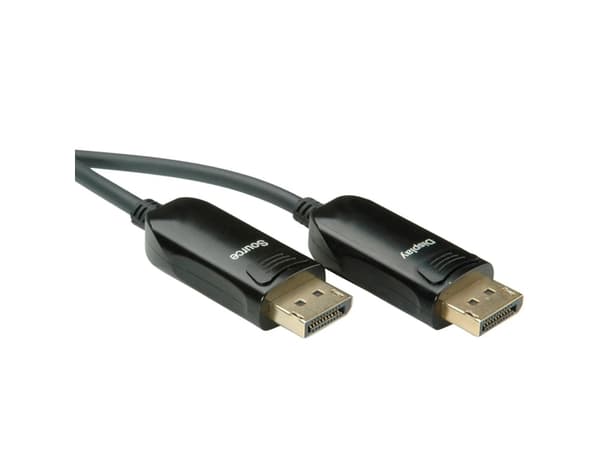 ROLINE 14.01.3491, 15 m, DisplayPort, DisplayPort, Hankjønn, Hankjønn, 7680 x 4320 piksler