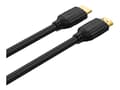 Miniatyrbild 2 av 5: Unitek - High Speed - HDMI-kabel - HDMI hane till HDMI hane - 10 m - svart - 4K60Hz (3840 x 2160) stöd, tvinnad