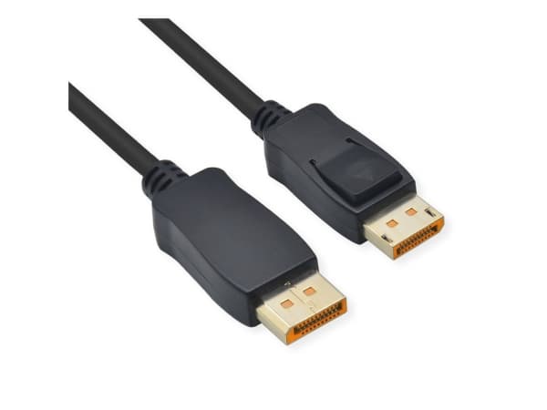 ROLINE 11.04.6027, 3 m, DisplayPort, DisplayPort, Male, Male, 15360 x 8640 pixels