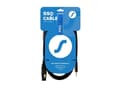 Miniatyrbilde 1 av 2: SSQ XLRMi0,5 - Kabel XLR hunkabel - Jack stereo 3,5 mm, 0,5 m