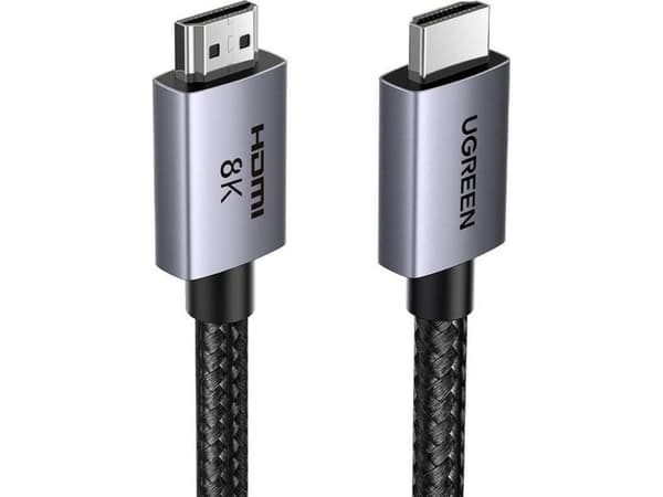 Ugreen HD171 25911-kabel med HDMI 2.1 8K-kontakter sertifisert 3 m - grå