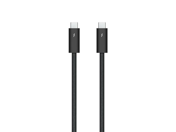 Apple Thunderbolt 4 Pro - Thunderbolt-kabel - 24 pin USB-C (hane) till 24 pin USB-C (hane) - USB 3.2 / USB4 / Thunderbolt 3 / Thunderbolt 4 / Display
