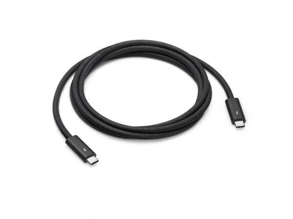 Apple Thunderbolt 4 Pro - Thunderbolt-kabel - 24 pin USB-C (hane) till 24 pin USB-C (hane) - USB 3.2 / USB4 / Thunderbolt 3 / Thunderbolt 4 / Display