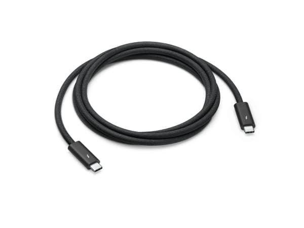 Apple Thunderbolt 4 Pro - Thunderbolt-kabel - 24 pin USB-C (hane) till 24 pin USB-C (hane) - USB 3.2 / USB4 / Thunderbolt 3 / Thunderbolt 4 / Display