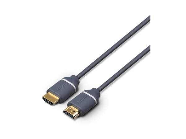 Philips SWV5610G/00, 1,5 m, HDMI Type A (Standard), HDMI Type A (Standard), 3D, 18 Gbit/s, Grå