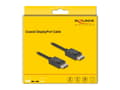 Miniatyrbild 4 av 4: Delock Coaxial - DisplayPort-kabel - DisplayPort (hane) till DisplayPort (hane) - DisplayPort 2.1 - 1 m - stöd för 16K 60 Hz (15.360x8640), upp till