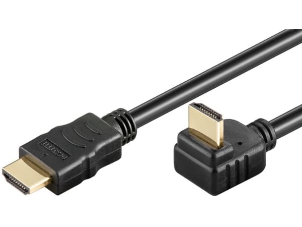 Wentronic 61272, 1 m, HDMI Type A (Standard), HDMI Type A (Standard), 3D, 18 Gbit/sek., Svart