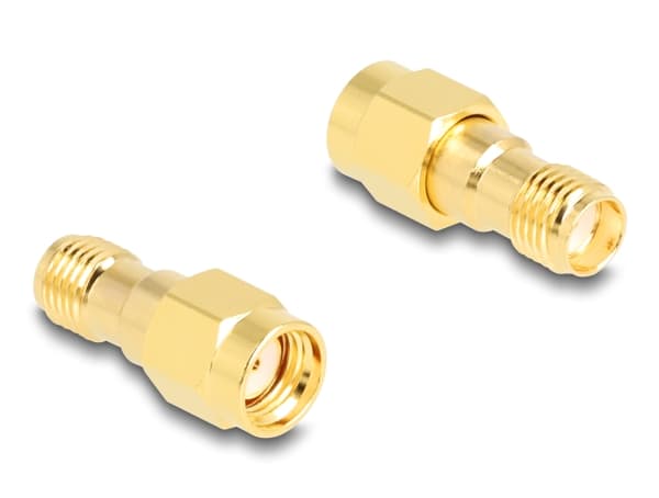 Delock Adapter RP-SMA plugg til SMA-kontakt HBI59-1 (90203)