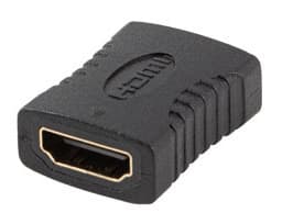 Lanberg - HDMI-kobler - HDMI hunn til HDMI hunn - svart - 4K(3840 x 2160) støtte